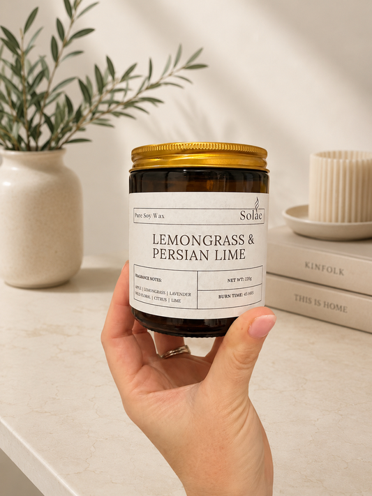 Lemongrass & Persian Lime candle