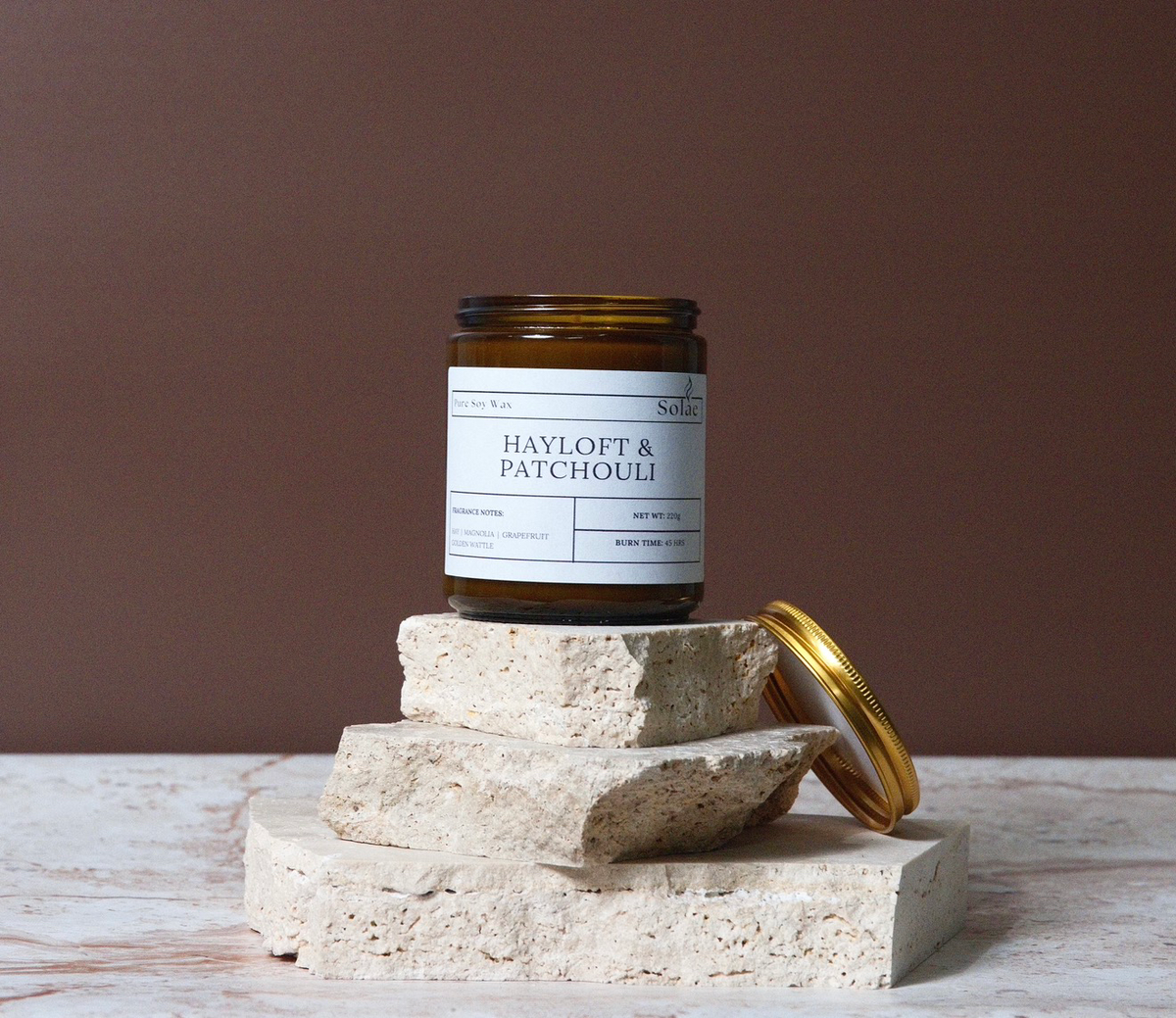 Hayloft and Patchouli candle