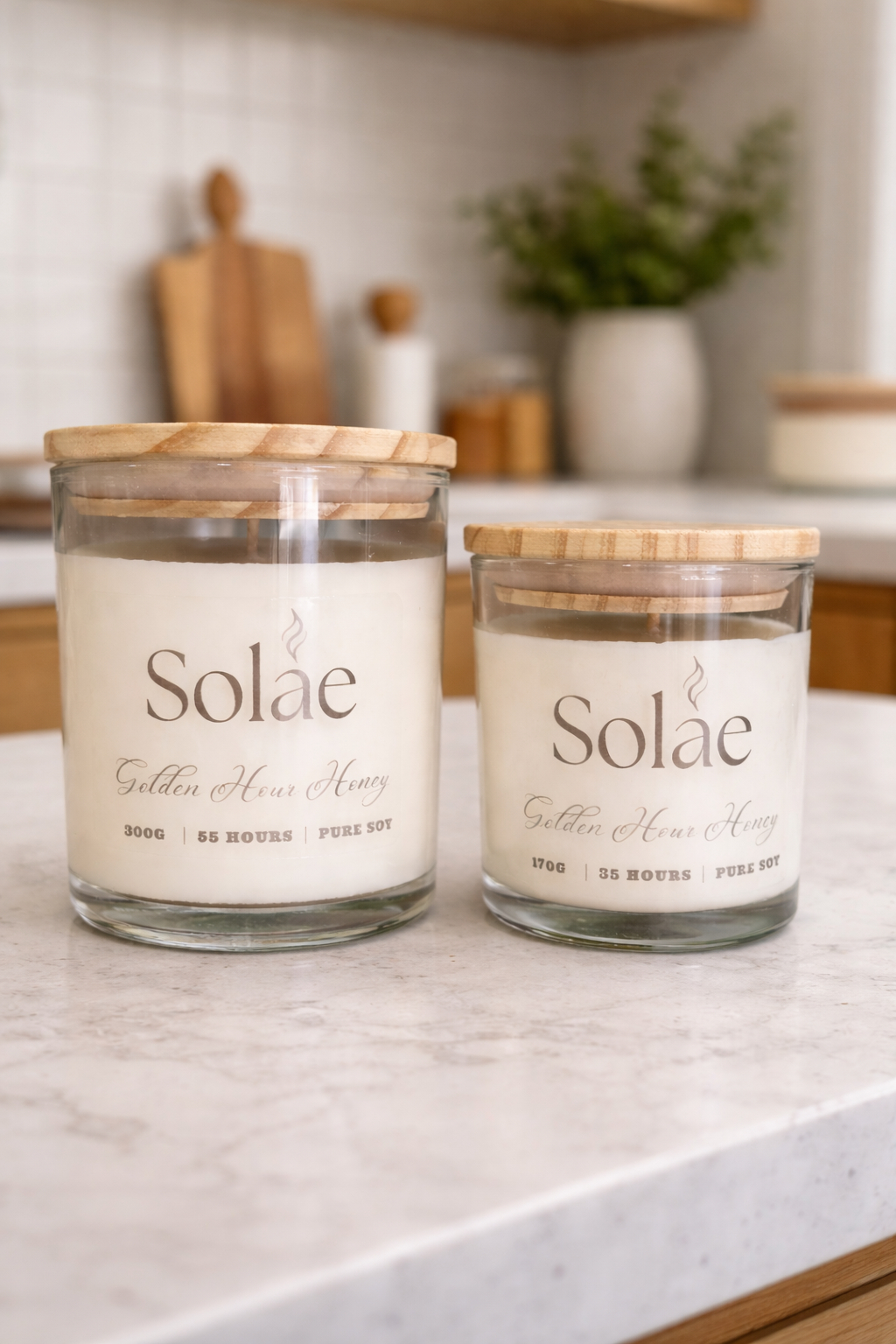 Golden Hour Honey candle
