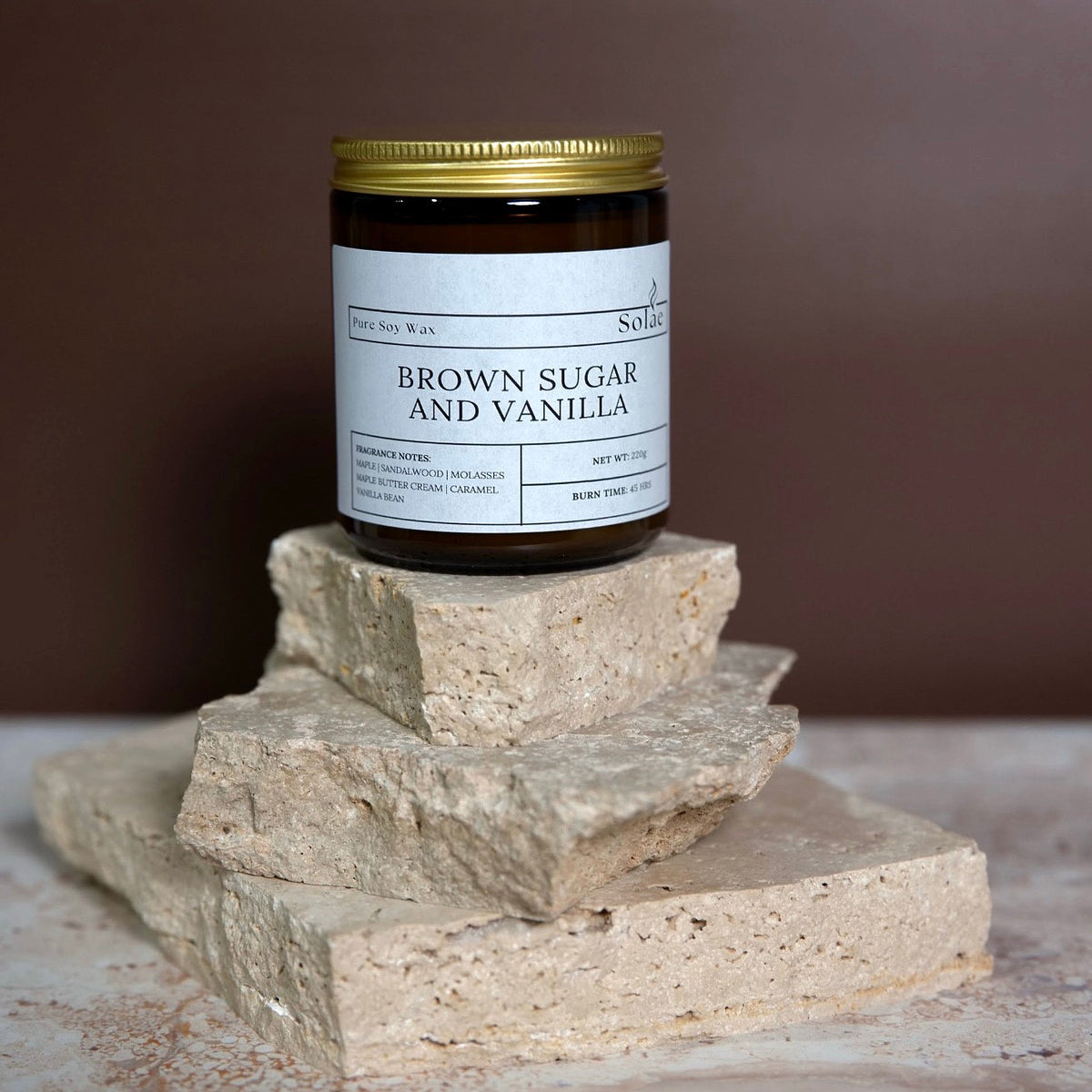 Brown Sugar & Vanilla candle