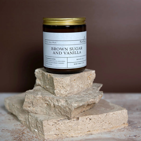 Brown Sugar & Vanilla candle