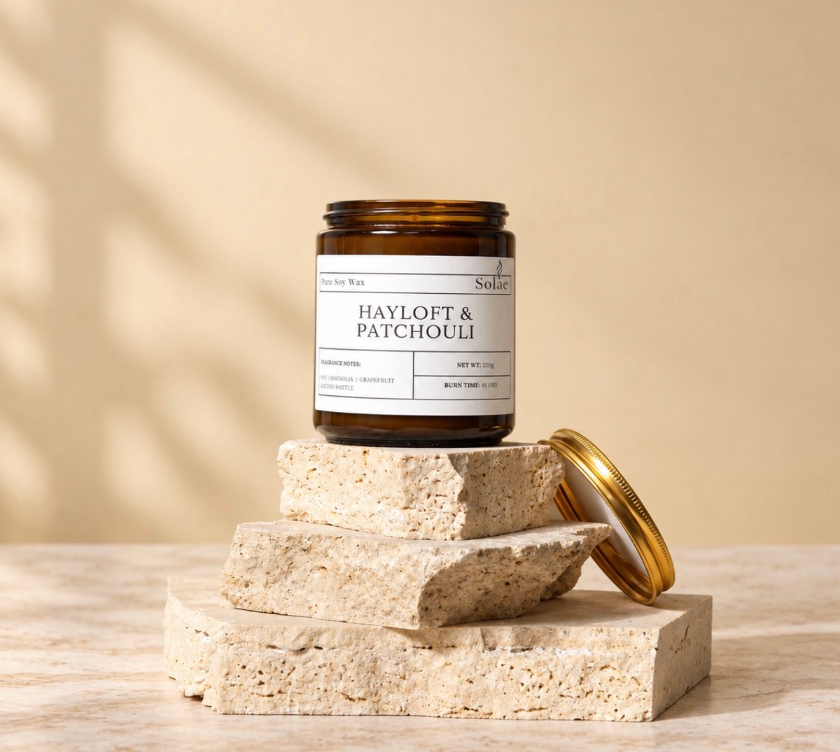 Hayloft and Patchouli candle